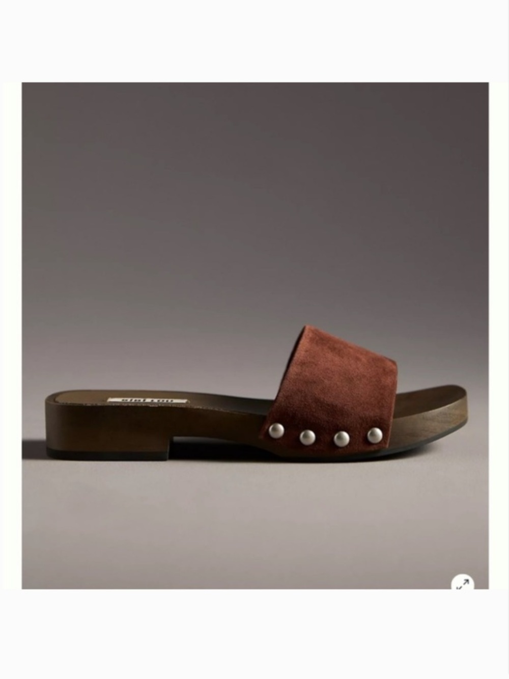 NWT Bibi Lou Wooden Clog Sandal